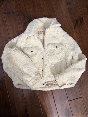 We The Free Cream Sherpa Jacket - Plush Fleece